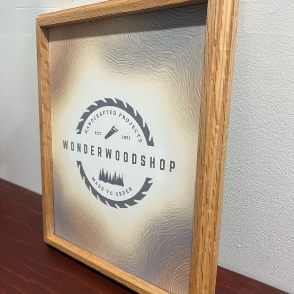 Handcrafted Minimalist Red Oak Picture Frames - Picture 4 of 7
